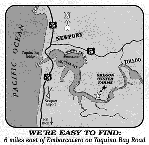 Oregon Oyster Farms MAP(20KB)